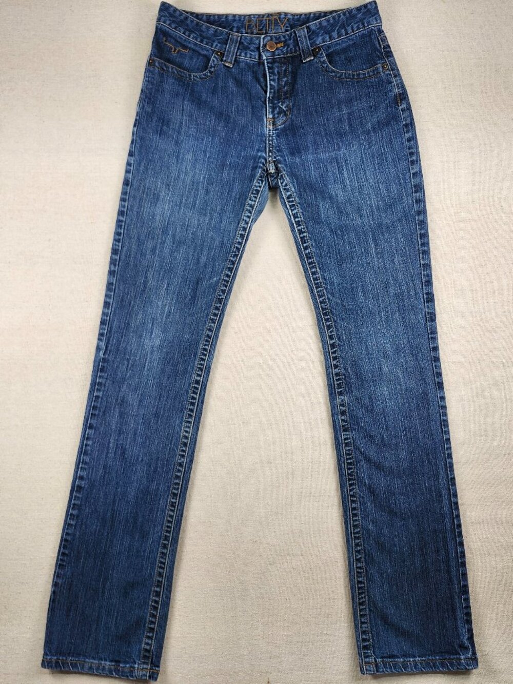 Kimes Ranch Betty Women's Jeans 8/36 31x35 Made in USA Western Bootcut Denim